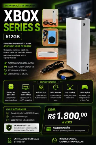Xbox series S 512Gb