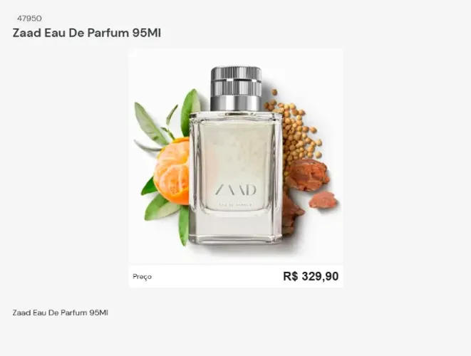 Zaad Eau De Parfum 95Ml