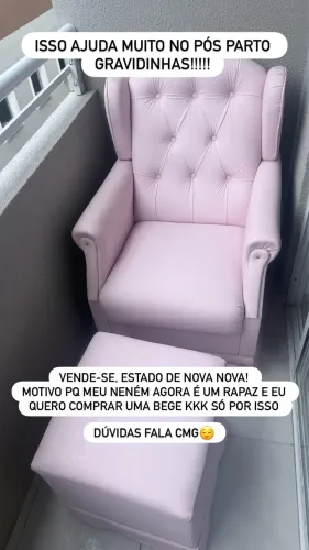 Poltrona de amamentação
