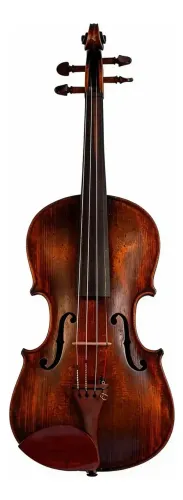 Violino Antigo de Luthier 4/4 - Saxônia, aprox. 180 anos - Etiqueta Caron