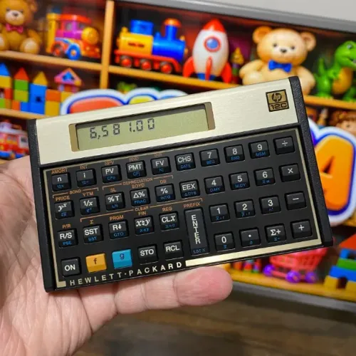 Calculadora Financeira Hp 12c Engenharia C/ Capa, 250 Reais!!