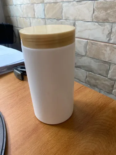 Potes Plástico cilíndrico 1kg