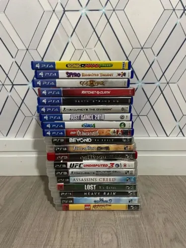 Lote de Jogos para Playstation 3, 4, 5, Xbox One e Xbox Séries