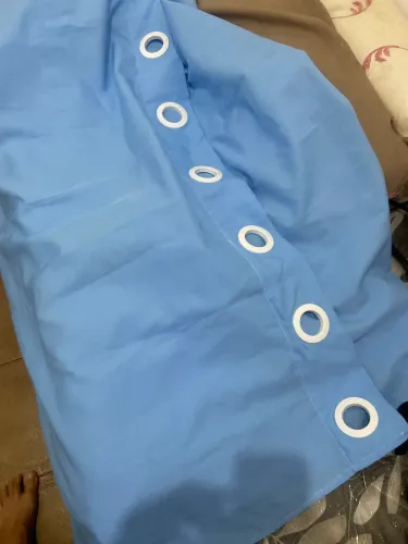 Cortina Azul bebê