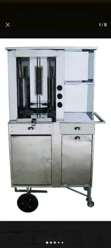 Carrinho de Churrasco Grego Inox - Usado