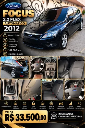 Ford Focus 2.0 16v/ 2.0 16V Flex 5P 2012