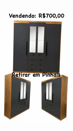 Vendo guarda-roupa para retirar em pinhais
