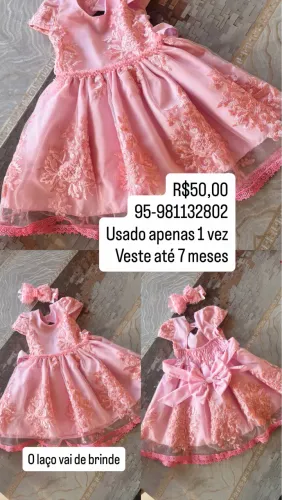Vestido rosa