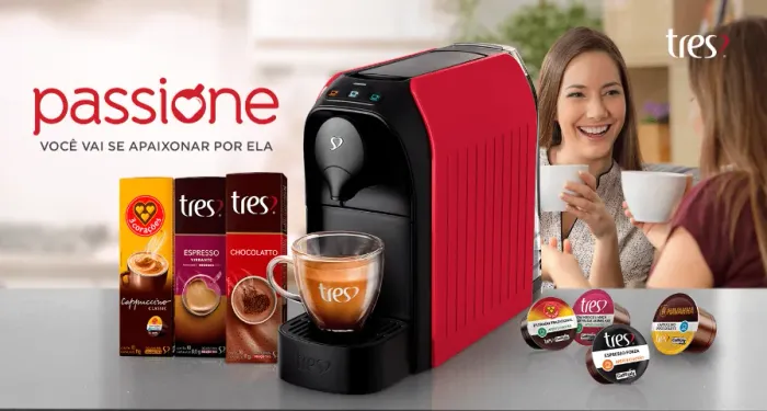 Cafeteira Espresso Três Corações Passione Automática