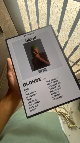 Quadro decorativo Autocolante BLONDE