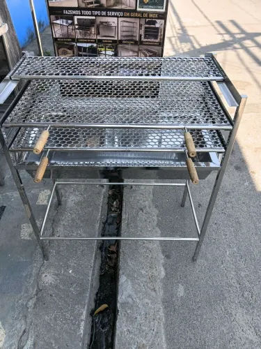 Vendo churrasqueiras de inox