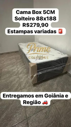 Cama box solteiro promoção nova