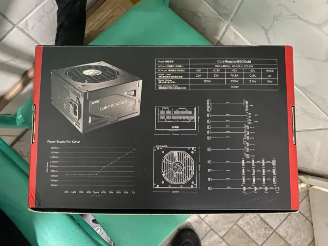 Fonte XPG Core Reactor 850 Gold 850W