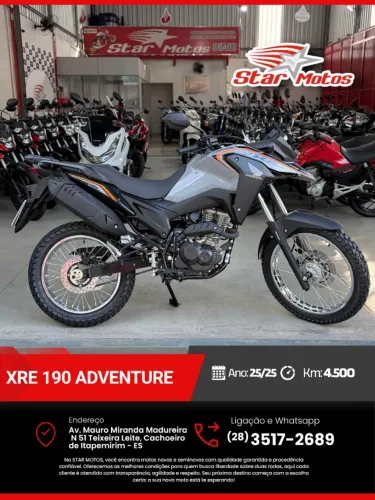Honda XRE 190 Adventure - Excelente Estado