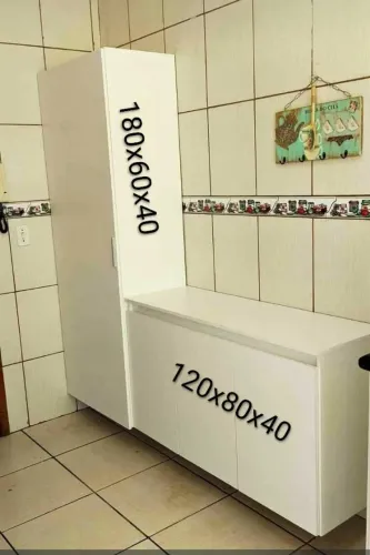 MULTIUSO ORGANIZADOR+ BALCÃO APARADOR MDF NOVO