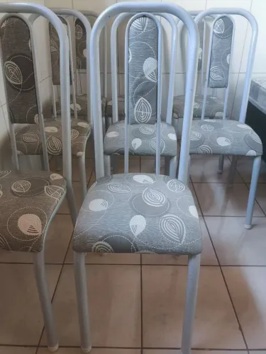 Vendo cadeiras de alumínio