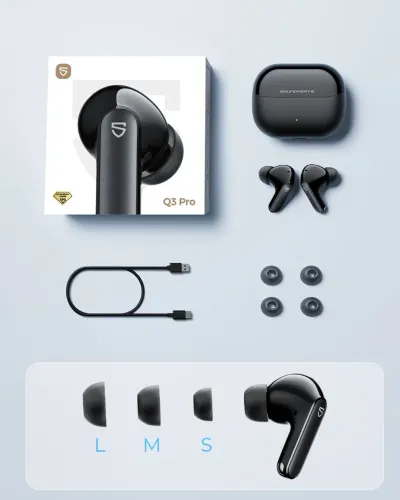 Incrível!!! Fone bluetooth sondpets Q3 pro. Anc transparência e multiponto.