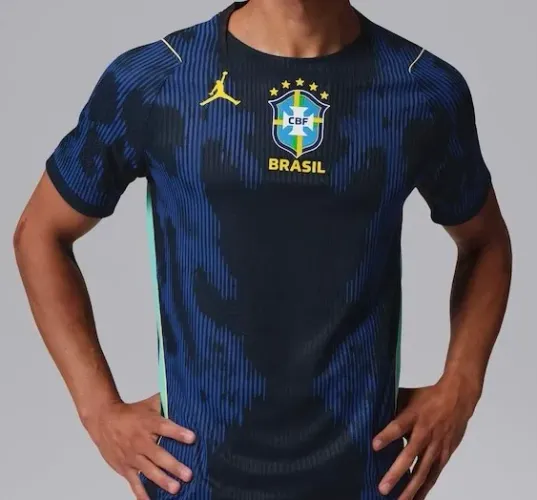 Camisa 2 Brasil Azul 1:1