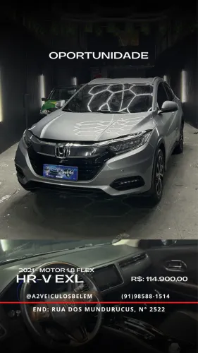 Honda HR-V EXL 1.8 Flexone 16V 5P Aut. 2021