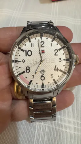 Relógio Tommy Hilfiger Original - Aço Inoxidável - Estilo Casual/Militar