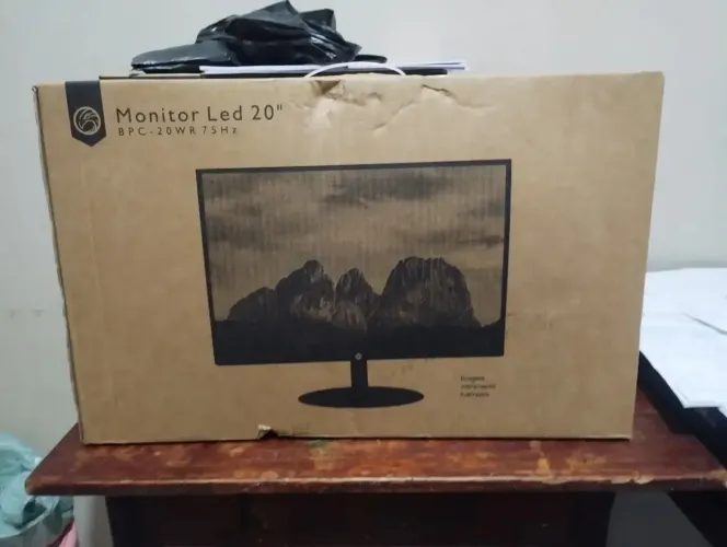 Monitor Brazil PC 20WR 20" HD+ 1600x900 75Hz HDMI/VGA NOVO