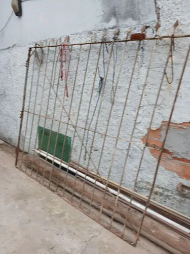 portão de grade