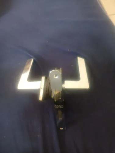 Fechadura inox semi nova