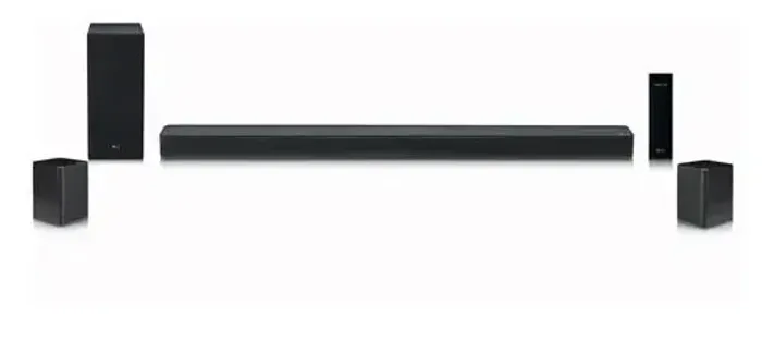 LG HOME THEATER - Soundbar Lg Com 4.1 Canais E 500w - Sk6rf