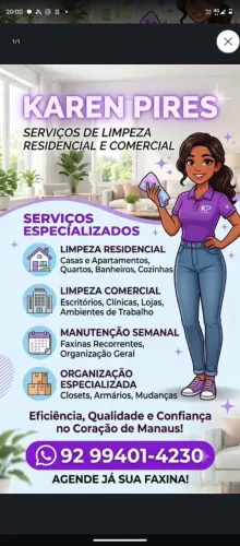 Diarista faxina limpeza