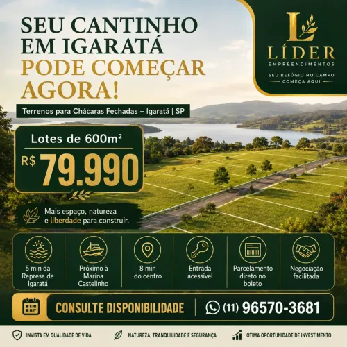 Igaratá: Conheça Essa Oportunidade!