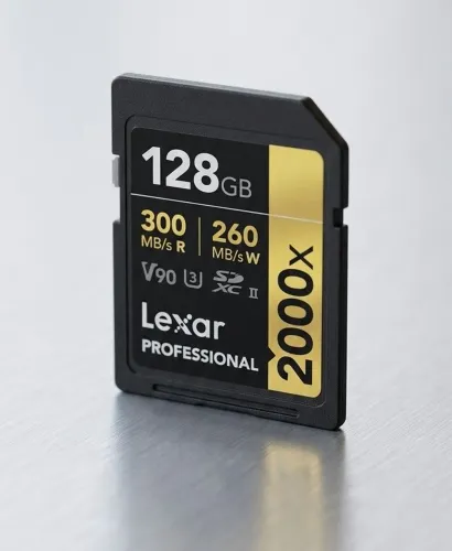 Cartão de Memória 128Gb Lexar Professional 2000x