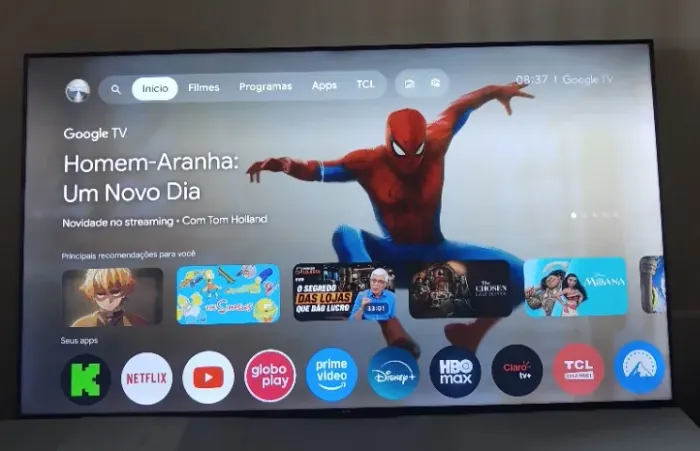 Tv Tcl 55 polegadas Smart Toda Boa
