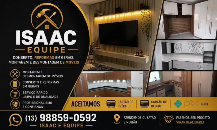 Montagem e desmontagem de móveis e reparos