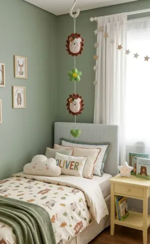 Móbile de porco espinho em feltro, decoração, presente dia das mães, namorados, crianças 