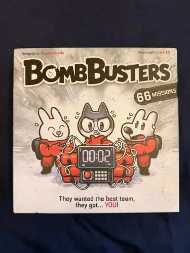 Bomb Busters Board Game Inglês 66 Missões