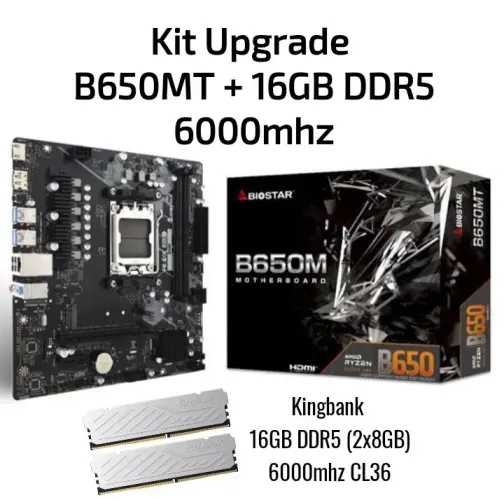 B650 + 16GB DDR5 *Novos e Lacrados