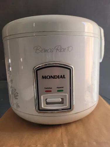 Panela de Arroz Elétrica Mondial Bianca