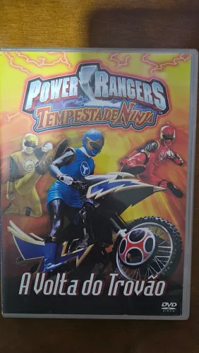 DVD Power Rangers a volta do trovão original