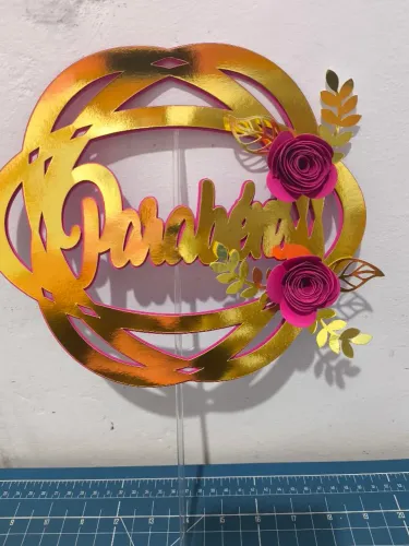Topo de Bolo 3D, simples e Caixas Bala, Canudo, Milk, Pirâmide.