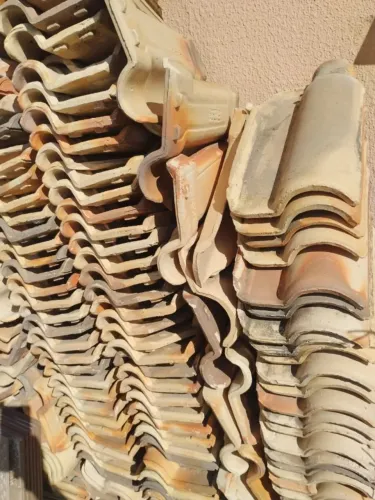 TELHA CERAMICA PORTUGUESA MESCLADA