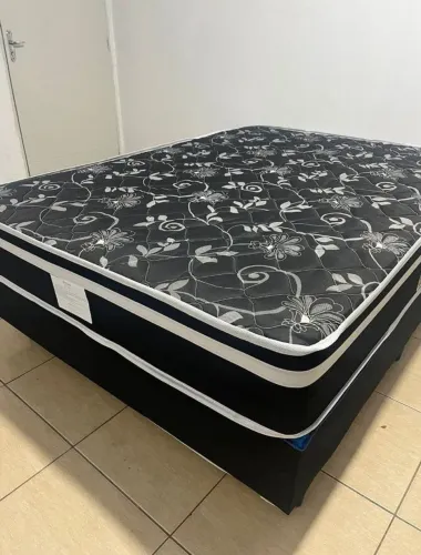 Box baú e colchão molas ou espuma 1299,99