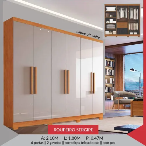 Guarda roupa casal