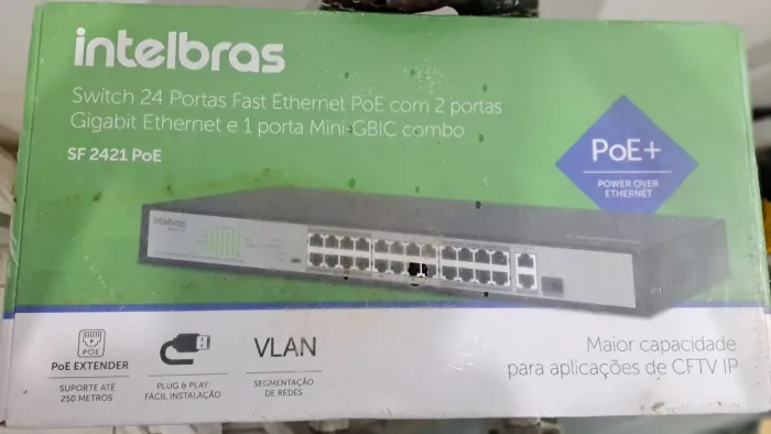 Switch Intelbras SF 2421 PoE