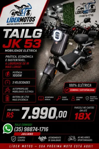 Scooter Elétrica Tailg JK 53 1000W