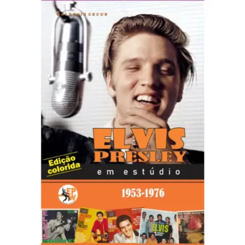 Livro Elvis Presley em Estúdio 1953-1976 (Versão Colorida)