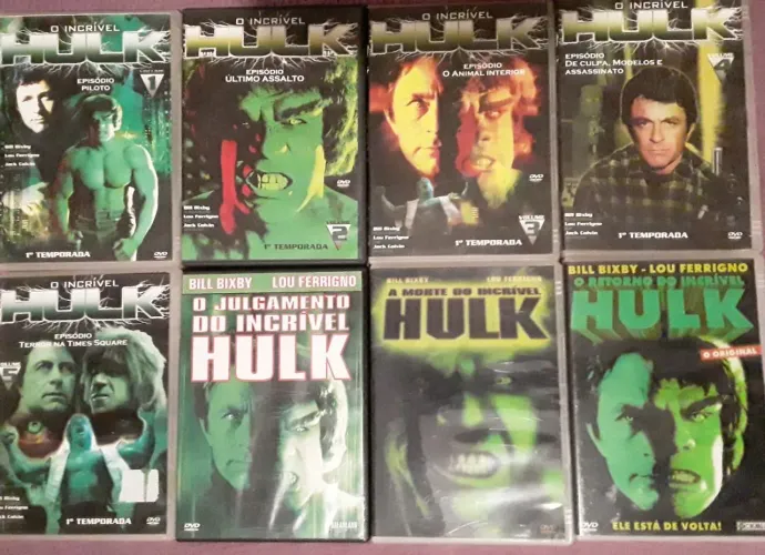 Dvd's antigo do Hulk
