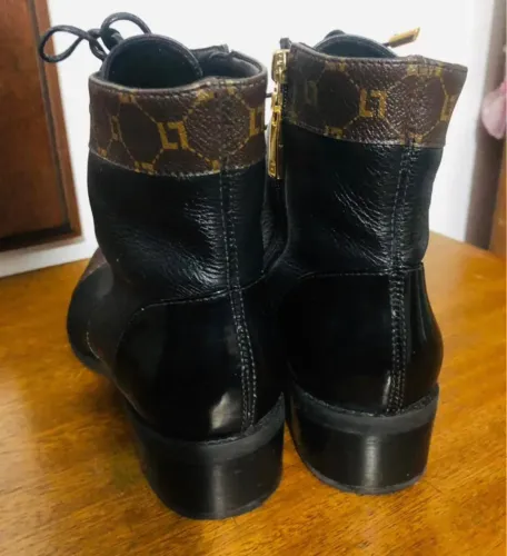 Bota luz da lua 34 couro seminova