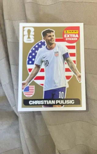 Figurinha pulisic legend (OURO)