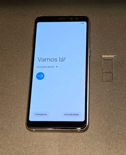Barbada! Samsung Galaxy A8 (2018) 64GB - Dual Chip - Desbloqueado e Formatado