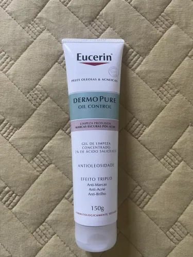 Gel de Limpeza Facial - Eucerin Dermo Pure Oil Control 150G